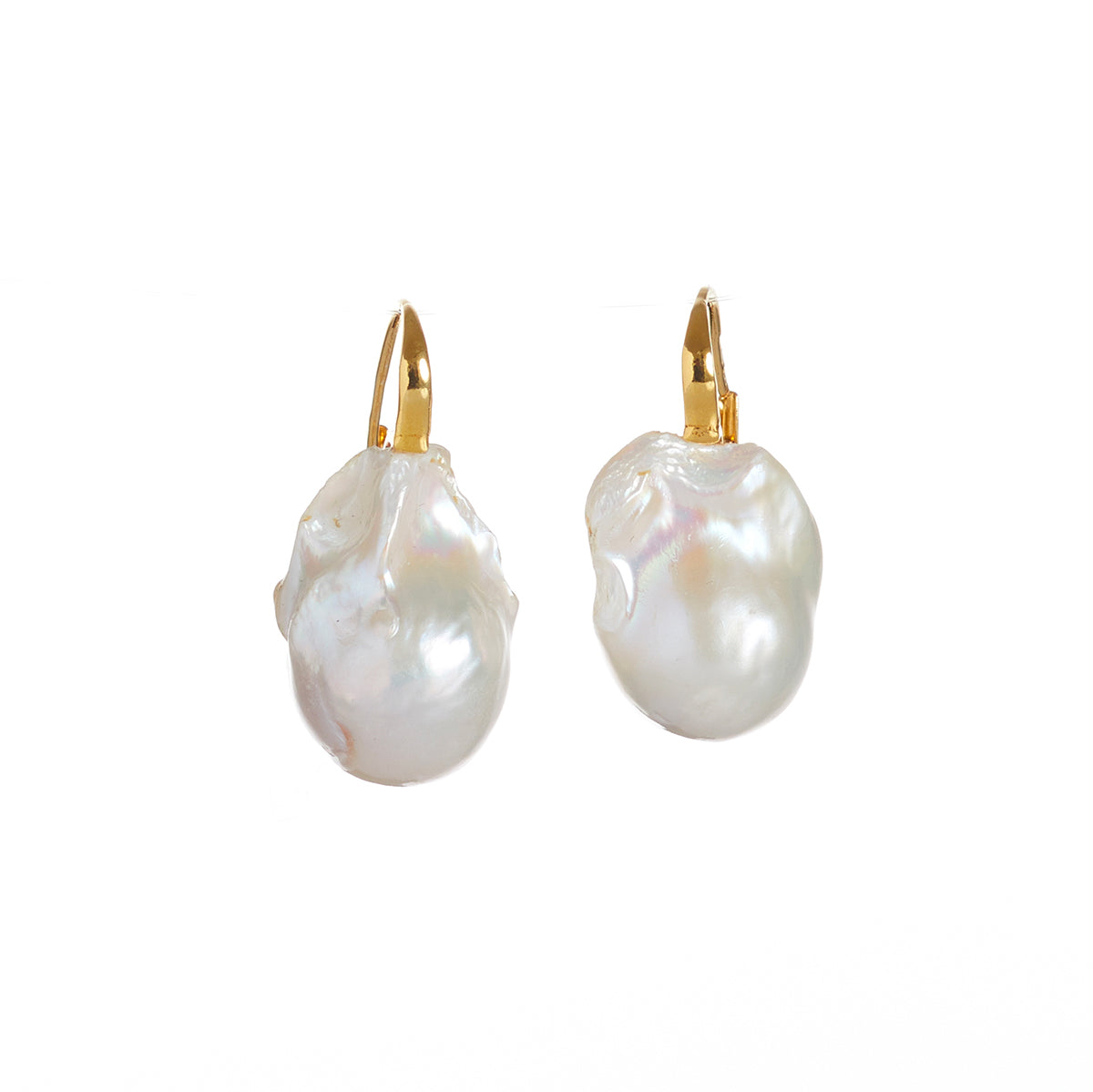 ORECCHINI Koliè IN ARGENTO DORATO E PERLE BAROCCHE - ORIDRA03G