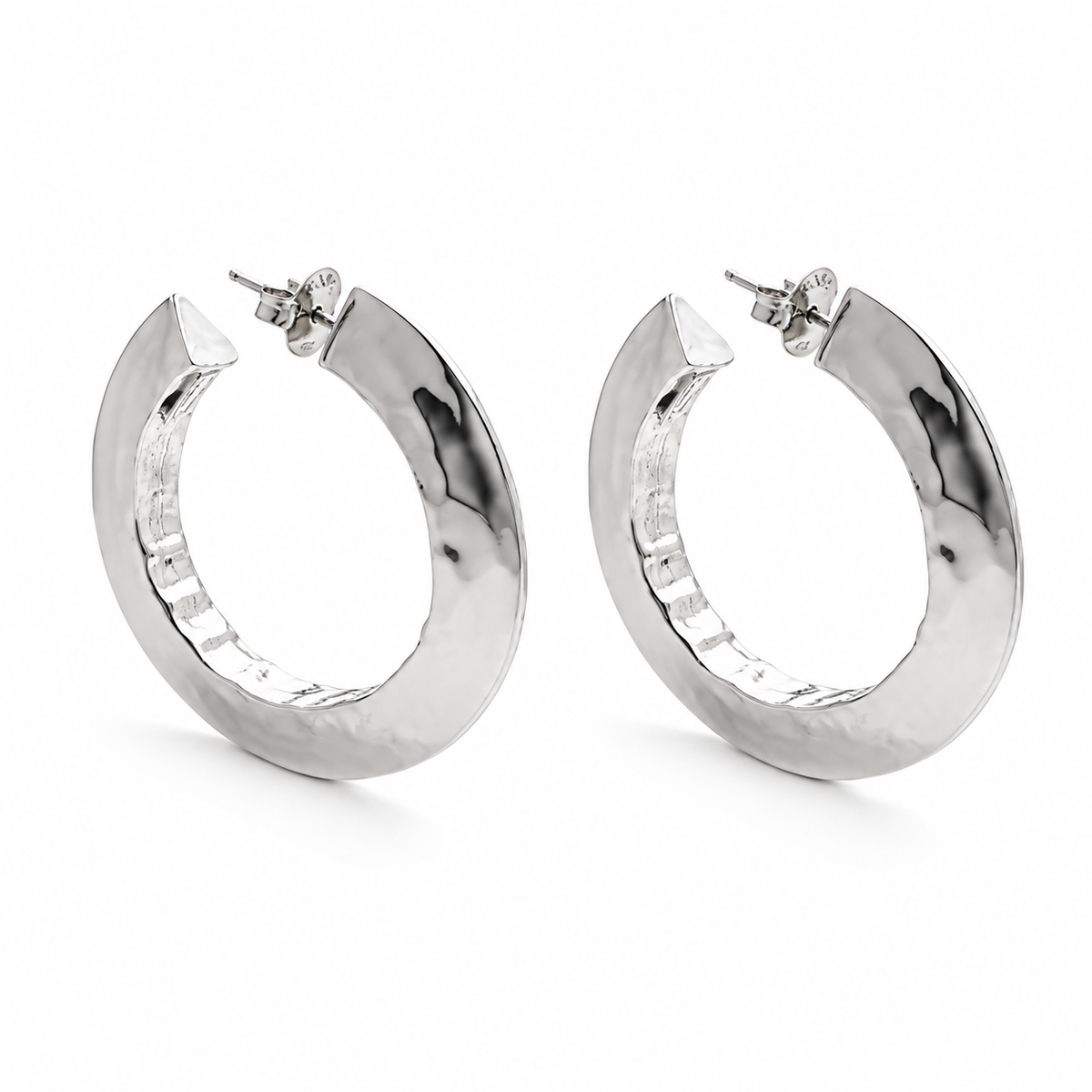 pendientes Giovanni Raspini de plata Blade medianos - 11777