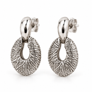 Orecchini Pianegonda in argento a lobo - OA010122