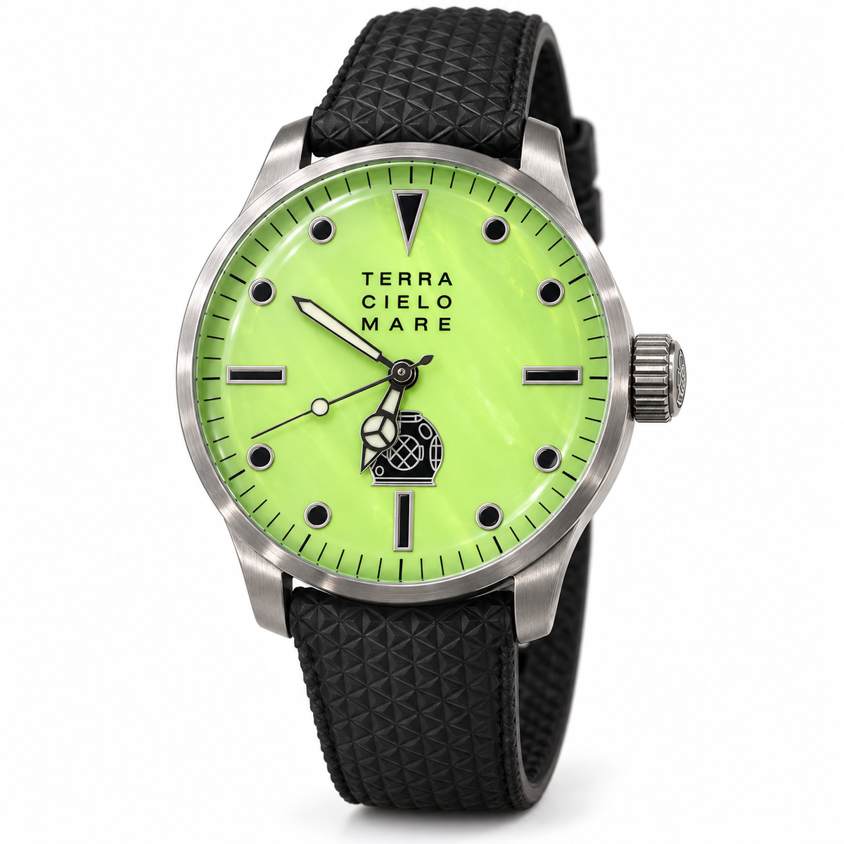 Orologio Terra Cielo Mare Palombaro — 42 mm — Automatico ETA 2824-2, quadrante luminescente, 200 metri — NOS con scatola originale - TC6033AC3PA06