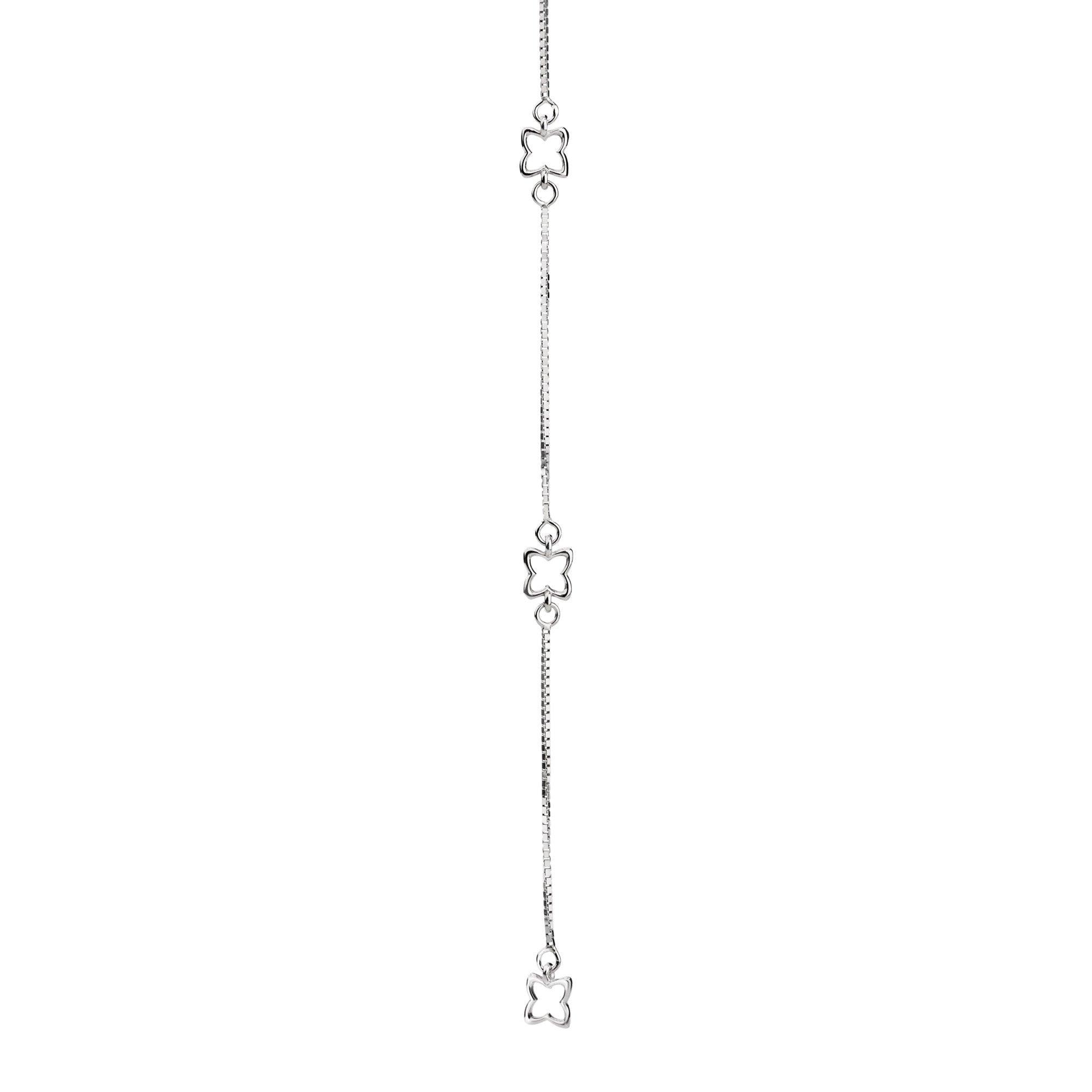 Girocollo Punto Luce in Oro Bianco con Diamante, 0.23ct - P30PX265/023