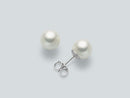 Nimei Orecchini di perle gemelle Akoya Antiqua Special Selection 7-7.5mm in oro bianco 18 kt - PAA775BN