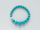 Terra e Mare turquoise and pearl bracelet - PBR1797