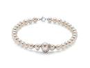 BRACCIALE MILUNA di perle Oriente e centrale in oro e diamante con movimento a spirale - PBR3042V