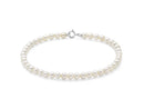 Bracciale Miluna di perle Oriente con chiusura in oro bianco 18kt, 4.5-5mm - PBR3730