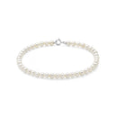 Bracciale Miluna di perle Oriente con chiusura in oro bianco 18kt, 4-4.5mm - PBR3731