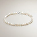 Bracciale Miluna di perle Oriente con chiusura in oro bianco 18kt, 4-4.5mm - PBR3731