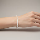 Bracciale Miluna di perle Oriente con chiusura in oro bianco 18kt, 4-4.5mm - PBR3731