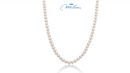 Collana Miluna di perle Oriente 40 cm con chiusura in oro bianco - PCL4196V