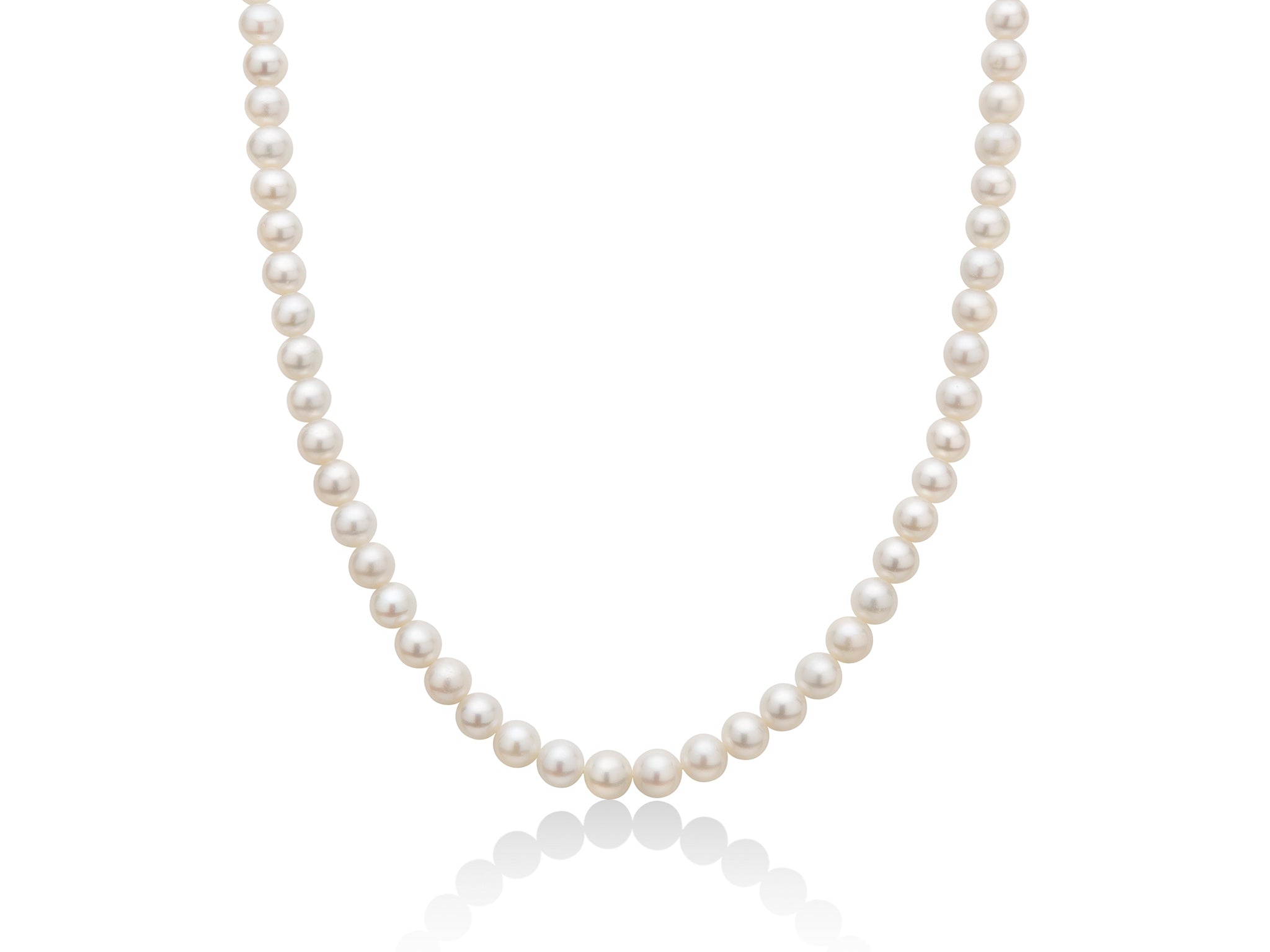 PEARL NECKLACES WITH CLOSURE - PCL4198V