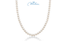 Collana Miluna di perle Oriente 40 cm con chiusura in oro bianco- PCL4202V