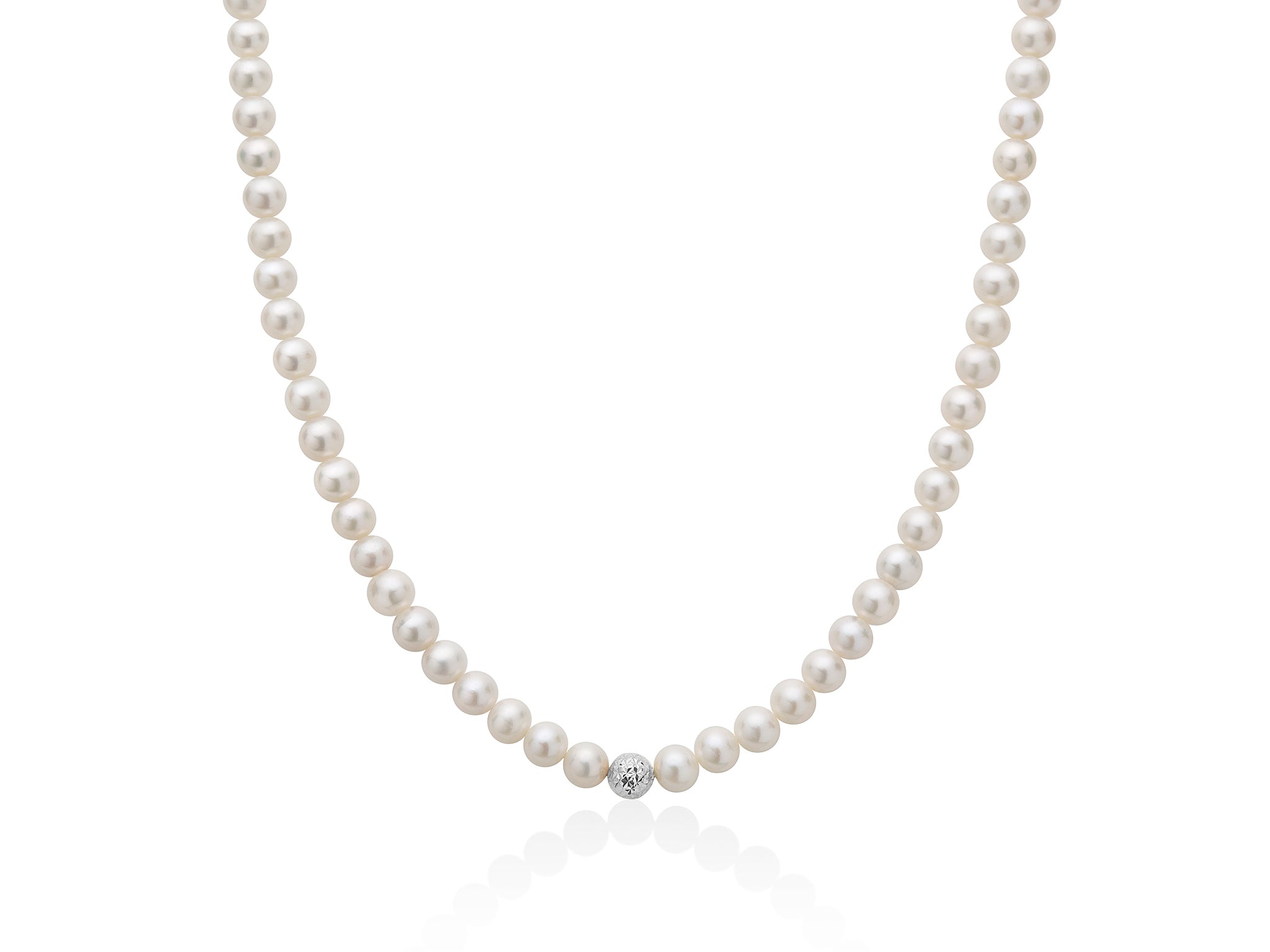 Collana di perle Miluna, boule e fantasia, 5.5-6 - PCL4978BV