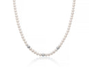 Miluna Orient Perlenkette aus 9 Karat Weißgold – PCL6455BX