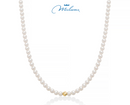 Collana Miluna di perle Oriente con centrale in oro giallo 375- PCL6535GX