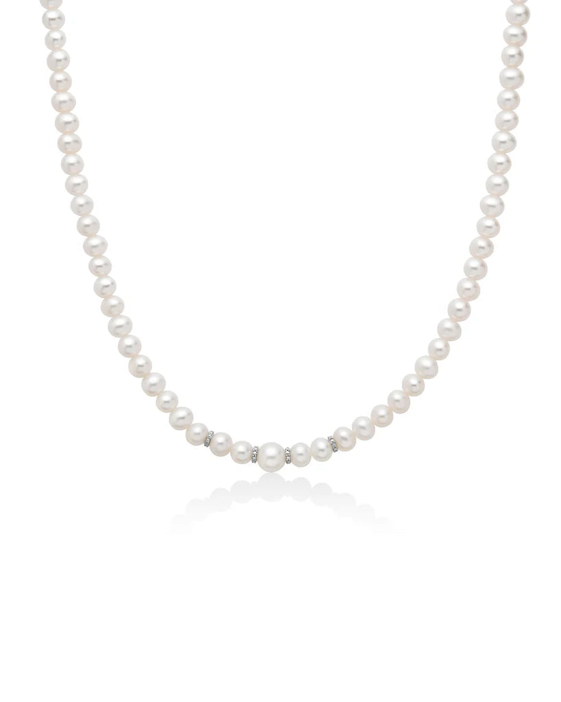 COLLIER miluna PERLE E DIAMANTI - PCL6558