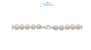 Collana Miluna di perle Oriente 40 cm con chiusura in oro bianco - PCL6576
