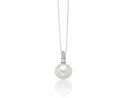 Collana Miluna in oro bianco 18kt, perla oriente e diamanti - PCL6667