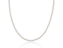 Collana Miluna perle con chiusura IN ORO BIANCO 18KT, 4,5-5MM - PCL6773