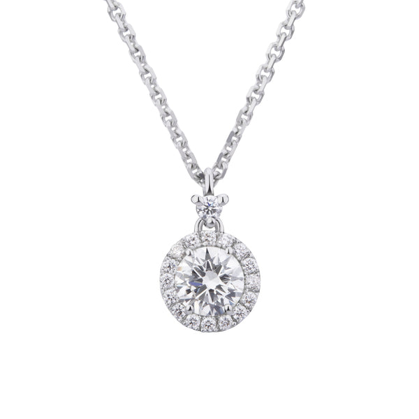 GOLAY - COLLANA CON DIAMANTE CENTRALE 0.34ct - PCT008DI25