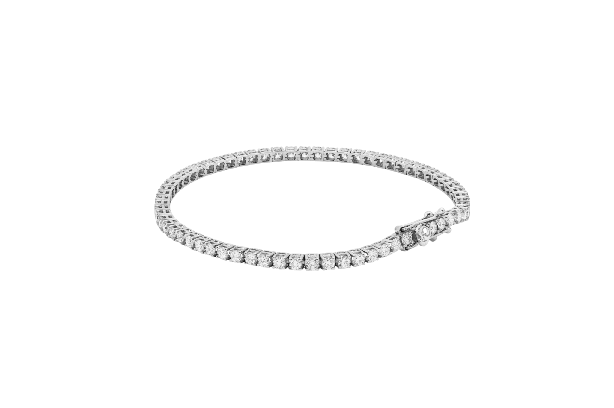 Perdirtiche - Bracciale tennis in oro bianco 18kt e diamanti 1.70ct - PDC015-170