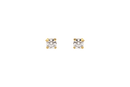 Perdirtiche - Orecchini punto luce in oro giallo 18kt e diamanti 0.30ct - PDC022-030