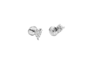 Perdirtiche - Orecchini goccia in oro bianco 18kt e mosaico di diamanti 0.16ct - PDC062-016