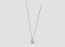 GOLAY - GIROCOLLO PUNTO LUCE CON DIAMANTI TRA LE GRIFFE A ROMBO 0,12ct - PLC001DI010R