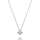 GOLAY - GIROCOLLO PUNTO LUCE CON DIAMANTI TRA LE GRIFFE A ROMBO 0,12ct - PLC001DI010R