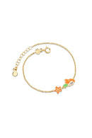 BRACCIALE LE BEBè PRIMEGIOIE IN ORO GIALLO 9KT, FIABE, ispirato a Sirenetta - PMG091