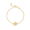 Bracciale le bebè primegioie Scintille in oro giallo 9kt e Quadrifoglio - PMG234