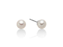 Orecchini Miluna di perle gemelle Oriente in oro bianco 375, 7.5-8MM - PPL758BBMX