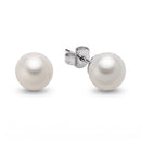 Orecchini Miluna di perle gemelle Oriente in oro bianco 9KT - PPL859BBMX