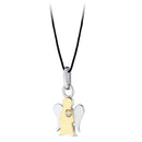 Ciondolo Roberto Giannotti con pendente angelo in oro BICOLORE 18kt - PZ670