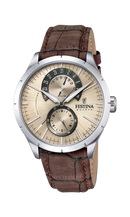 Orologio da uomo Festina multifunzione , quarzo quadrante color oro, 45mm - F16573/9