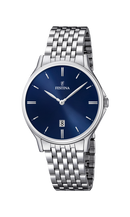 Orologio da uomo Festina Classics, quarzo quadrante blu, 39mm - F16744/3