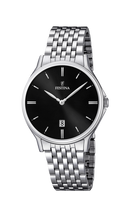 Orologio da uomo Festina Classics, quarzo quadrante nero, 39mm - F16744/4