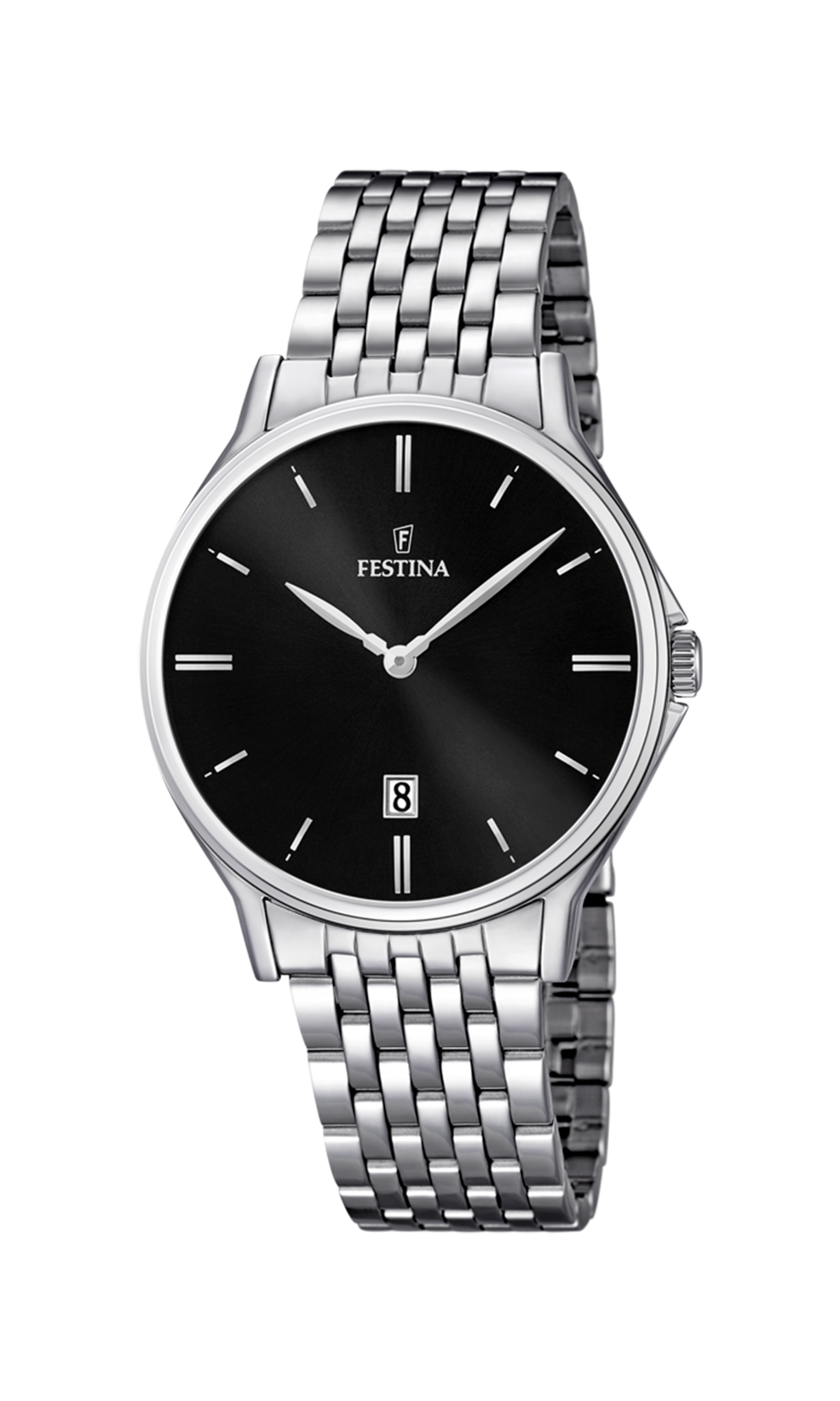 Orologio da uomo Festina Classics, quarzo quadrante nero, 39mm - F16744/4