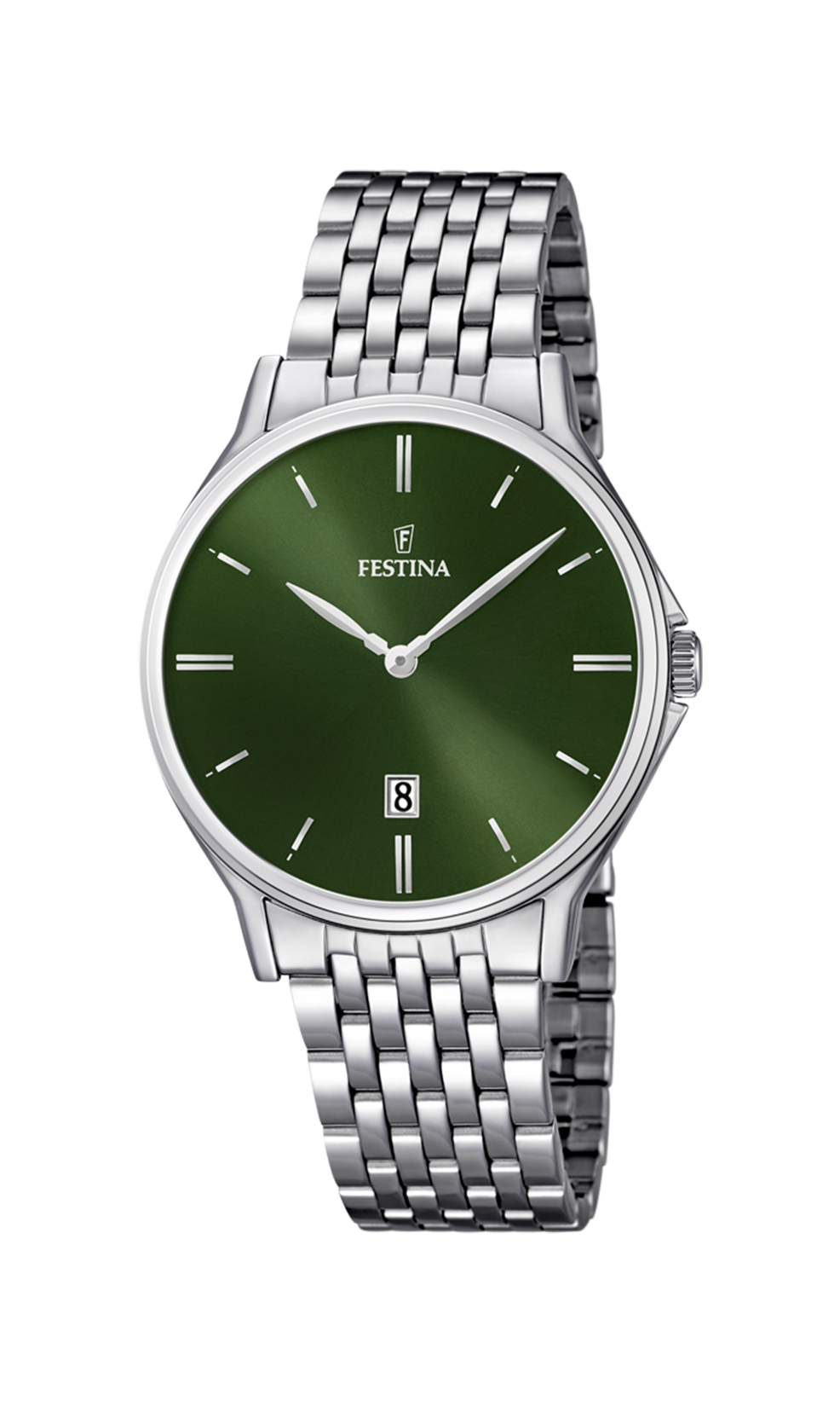 Orologio da uomo Festina Classics, quarzo quadrante verde, 39mm - F16744/5