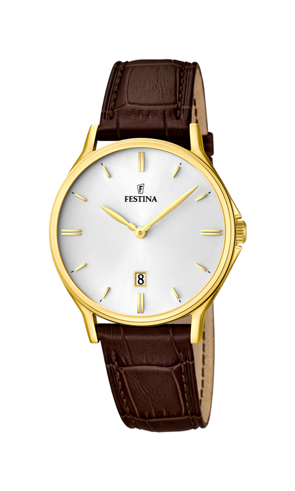 Orologio da uomo Festina Classics, quarzo quadrante bianco, 39mm - F16747/1