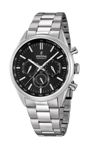Orologio da uomo Festina Timeless Chronograph, quarzo quadrante nero, 43.5mm - F16820/4