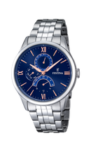 Orologio da uomo Festina multifunzione, quarzo quadrante azzurro, 43mm - F16822/3