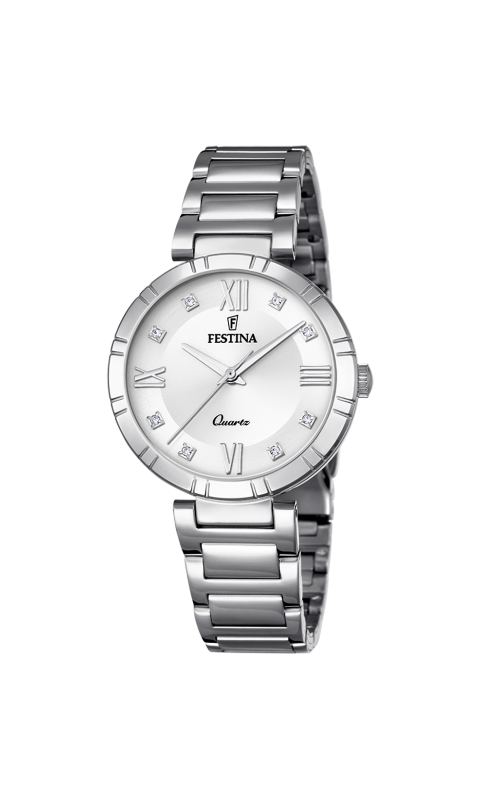 Orologio da donna Festina Mademoiselle, movimento quarzo, quadrante bianco, 32.5mm - F16936/A