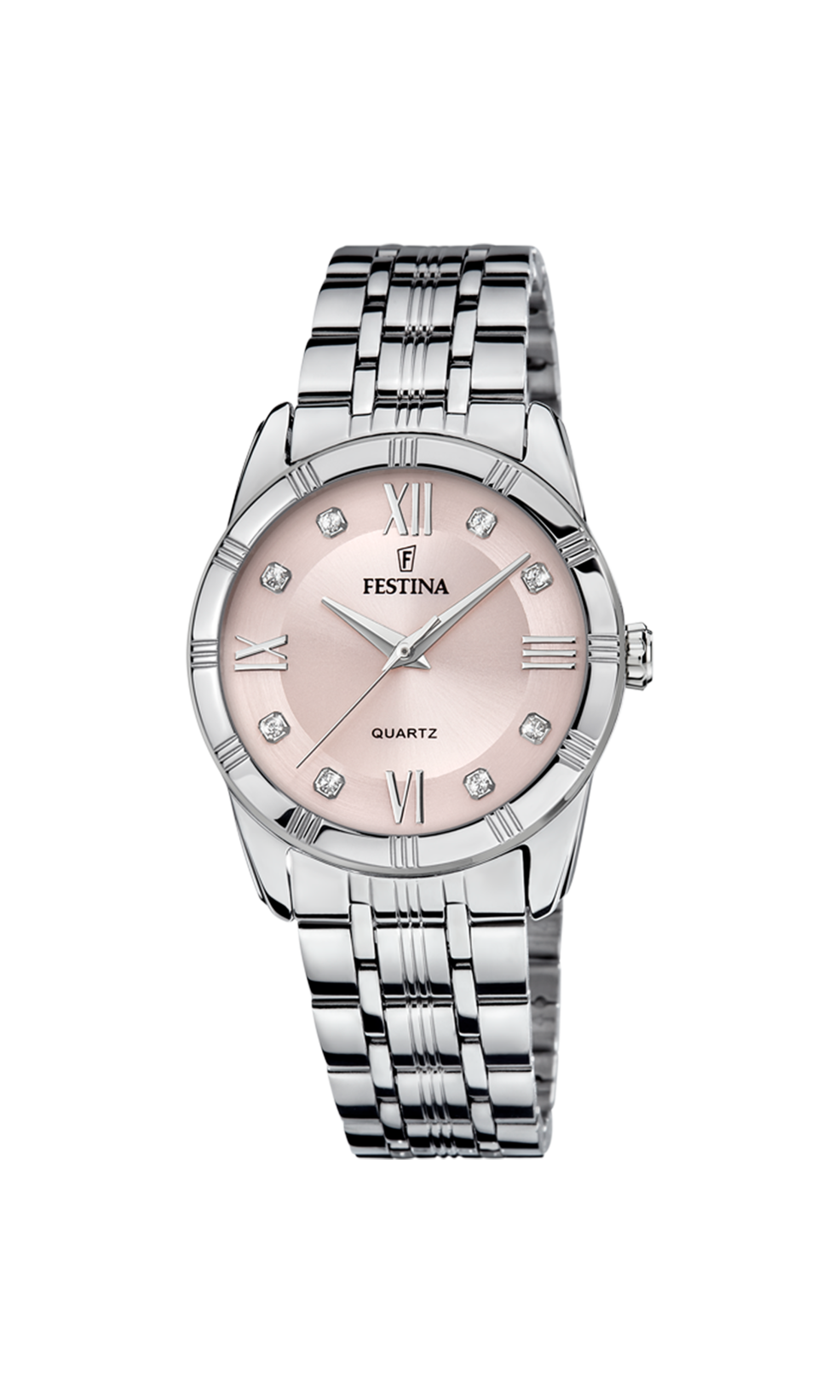 Orologio da donna Festina Mademoiselle, quarzo quadrante rosa, 32mm - F16940/C