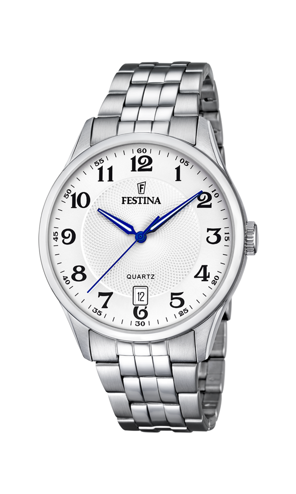 Orologio da uomo Festina Classics, quarzo quadrante bianco, 43mm - F20425/1