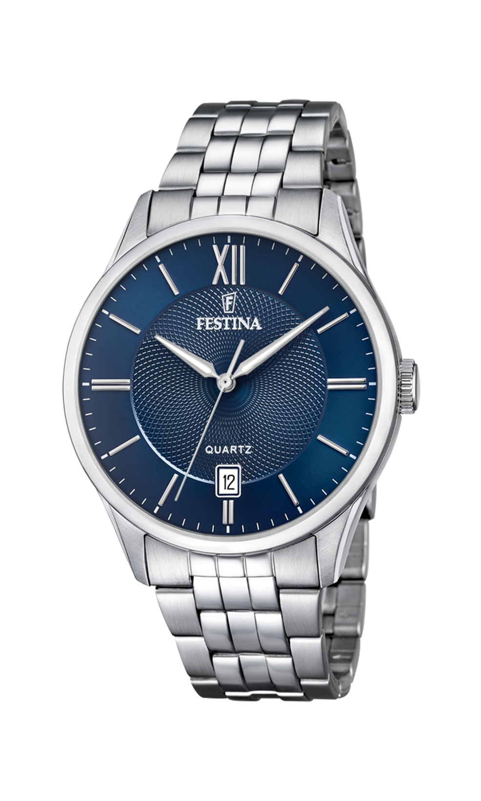 Orologio da uomo Festina Classics, quarzo quadrante blu, 43mm - F20425/2