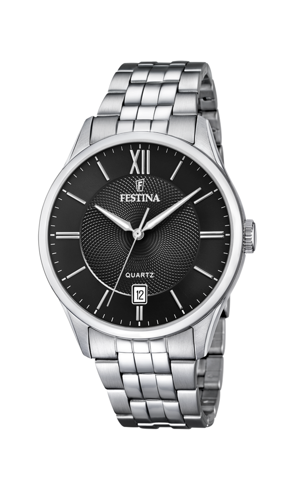 Orologio da uomo Festina Classics, quarzo quadrante nero, 43mm - F20425/3