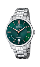 Orologio da uomo Festina Classics, quarzo quadrante verde smeraldo, 43mm - F20425/7