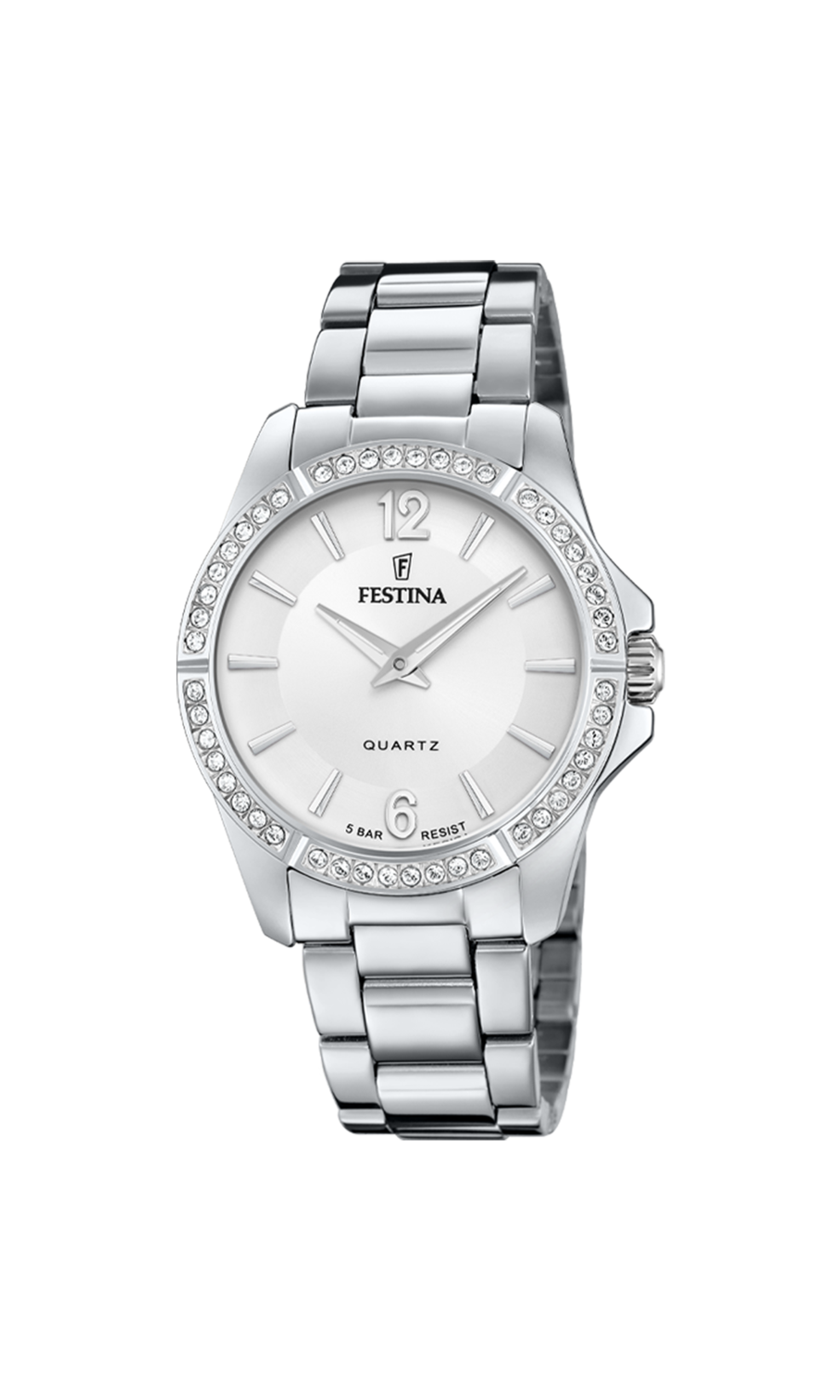 Orologio da da donna Festina Boyfriend, quarzo quadrante bianco, 34.5mm - F20593/1