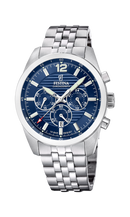 Orologio da uomo Festina Timeless Chronograph, quarzo quadrante azzurro, 44mm - F20742/1
