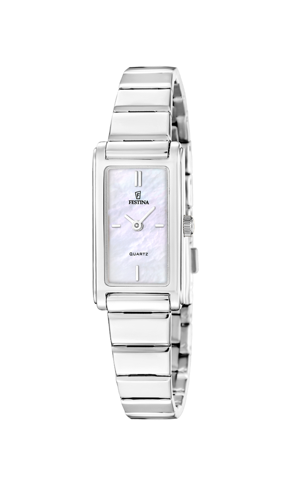 Orologio da donna Festina Mademoiselle, total white, quarzo quadrante rettangolare, 17mm - F20767/1
